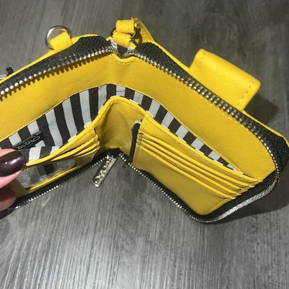 Marc Tetro Yellow Dachshund Cell Phone Wristlet/Wallet - Picture 4 of 6